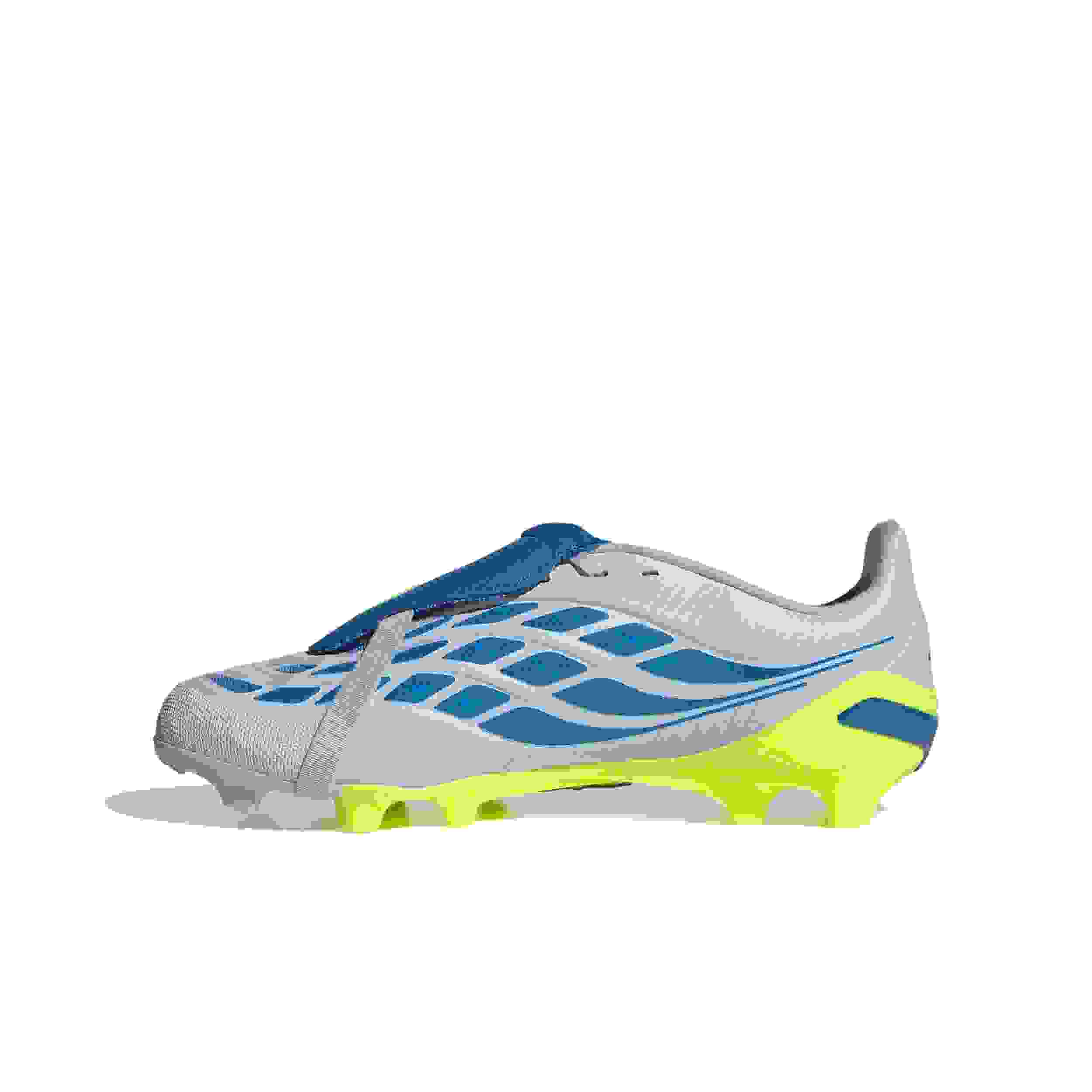 adidas Predator League FOT FG Preschool Kids' "Crystal Sky/Ray Blue/Solar Yellow 2" Soccer Cleat